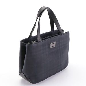 Burberry London Vintage Smoke Checked Handbag